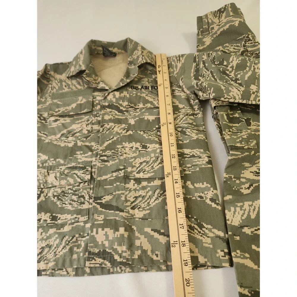 Trooper Clothing Kids Air Force Digital Tiger Stripe Camo Uniform Set Small